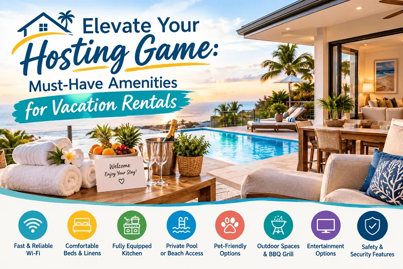 Elevate Your Hosting Game: Must-Have Amenities for Vacation Rentals