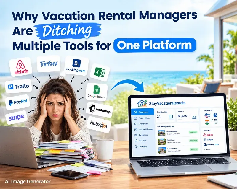 Why Vacation Rental Managers Are Ditching Multiple Tools for One Platform