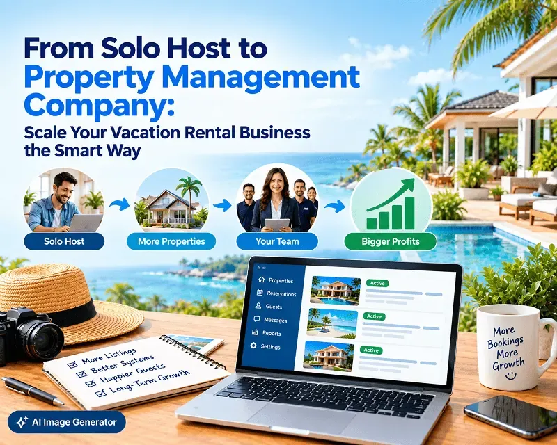 From Solo Host to Property Management Company: Scale Your Vacation Rental Business the Smart Way