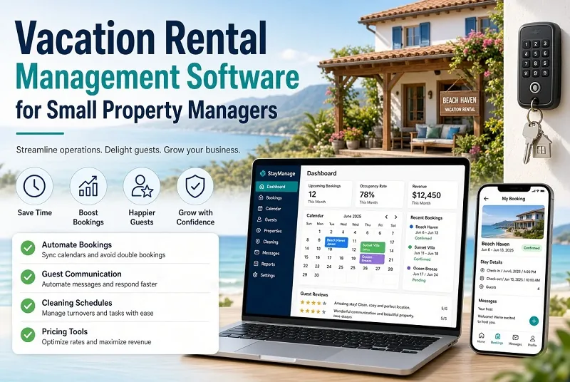 Vacation Rental Management Software for Small Property Managers