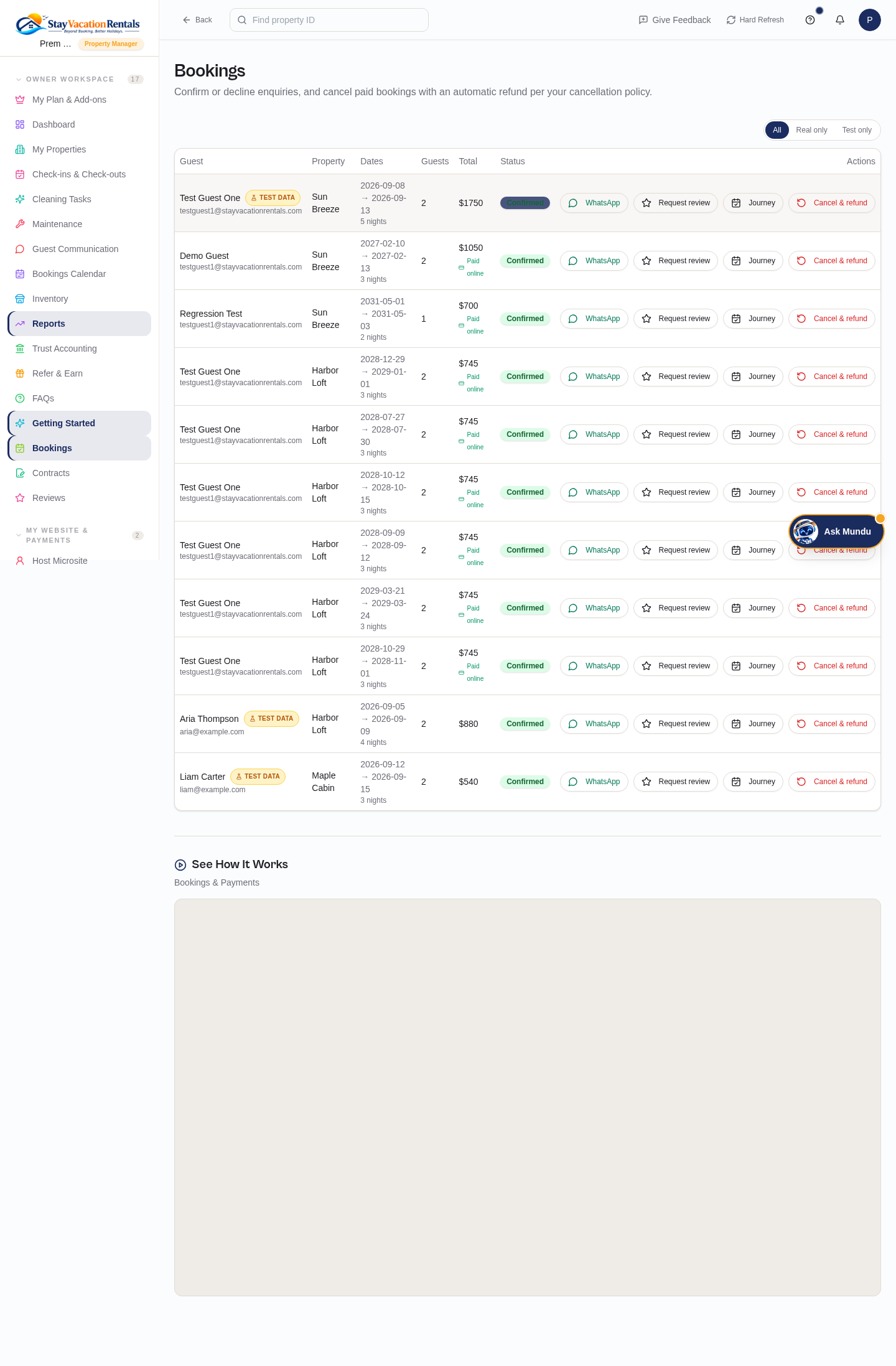 Booking Detail