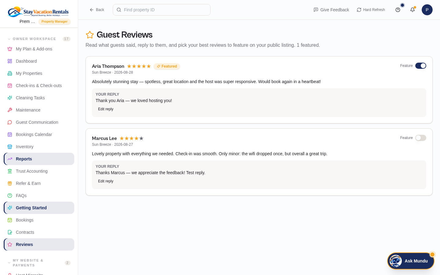 Reviews